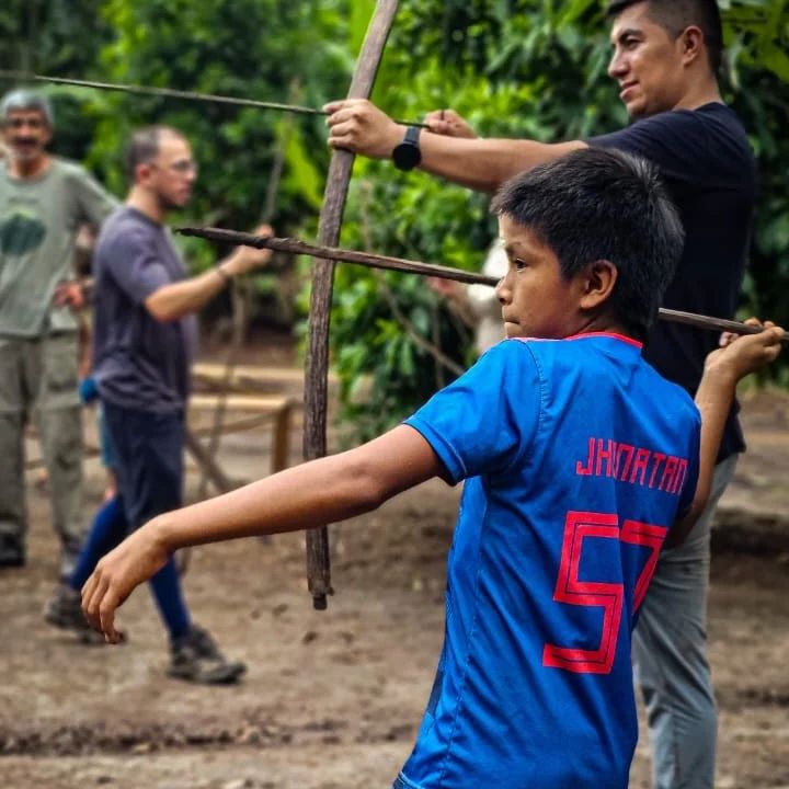 Tiro al arco casa perdida amazonas